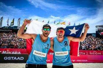 VIDEO | ¡inmensos! El punto final que les dio el título a los primos Grimalt en Suiza