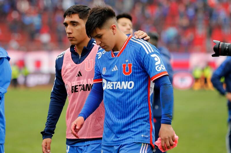 sale del Superclásico entre la U y Colo Colo.