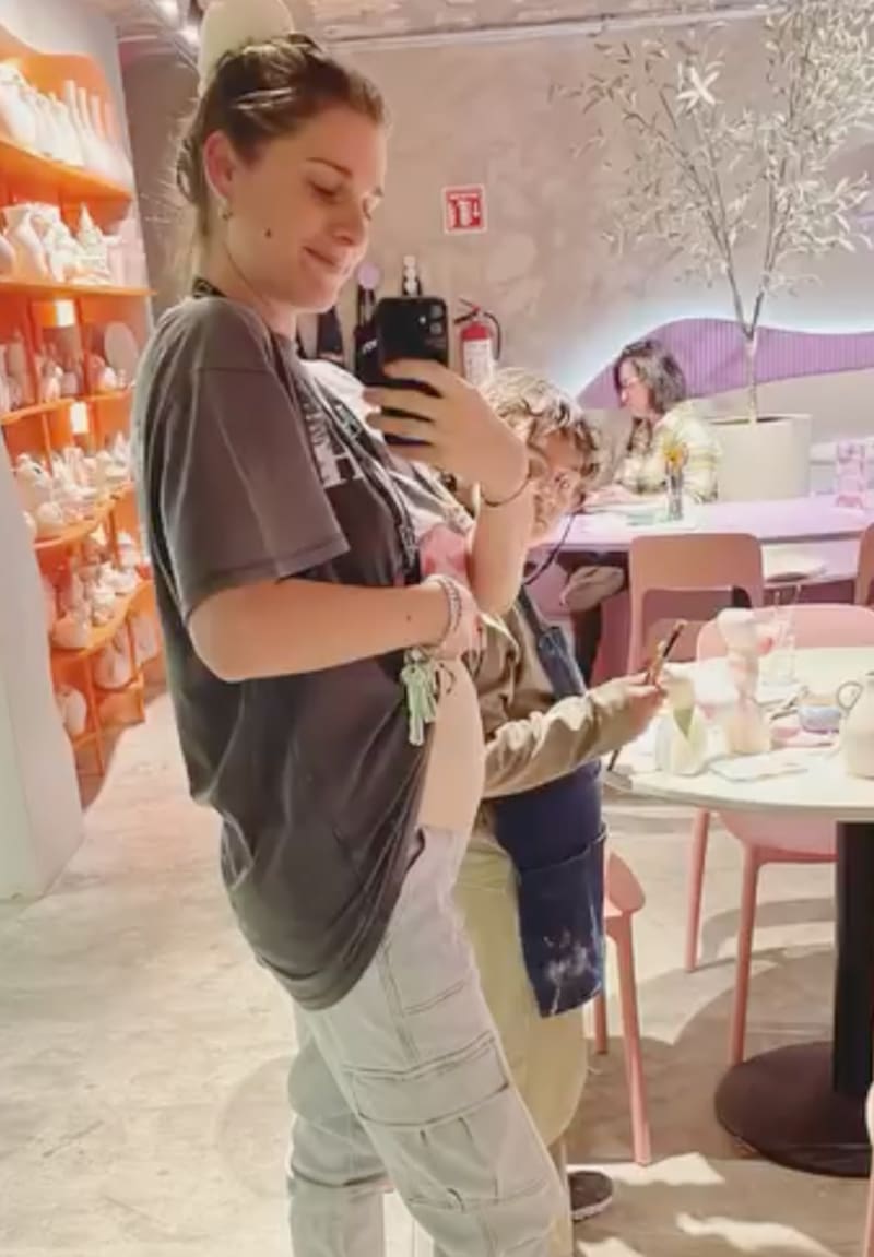 Tanza Varela reveló su embarazo.