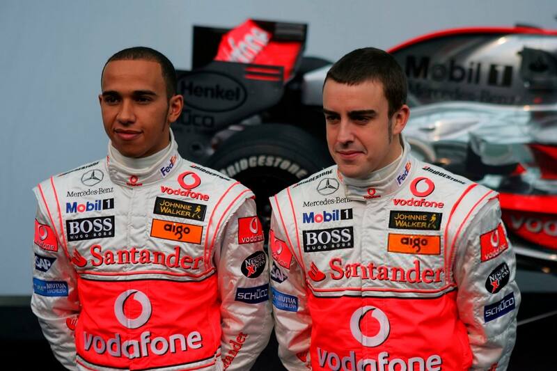El británico debutó el mismo año que el bicampeón del mundo llegó a McLaren. Foto: Archivo