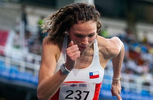 será la figura de Chile en el Mundial de Atletismo. Foto: Agencia Aton/Archivo.