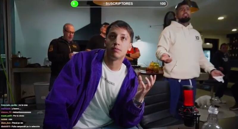 No lo podía creer: la furiosa reacción de Arturo Vidal tras el gol de Brasil ante Chile.