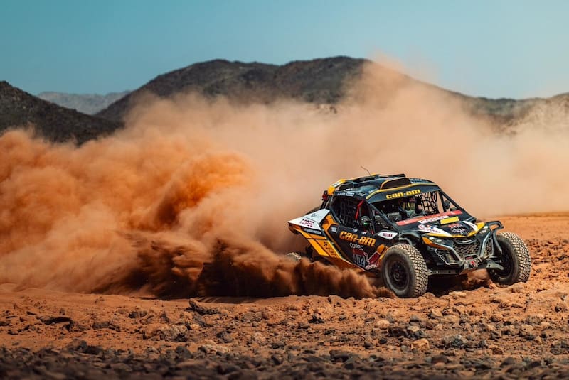 Tuvo una mala jornada y se despide del podio en el Dakar. Foto: Prensa Chaleco López