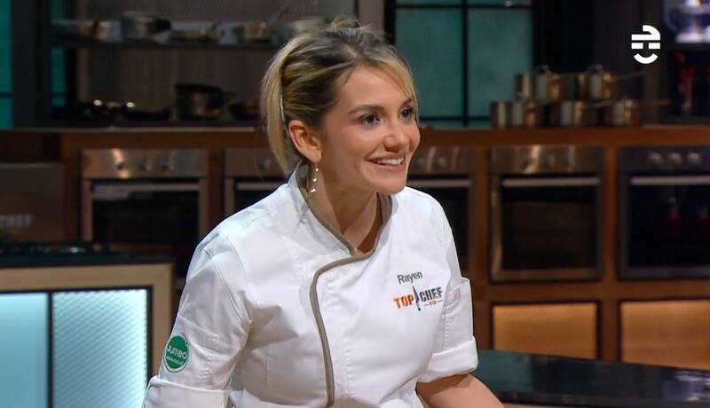 La periodista abandonó "Top Chef VIP". Créditos: Pantallazo CHV
