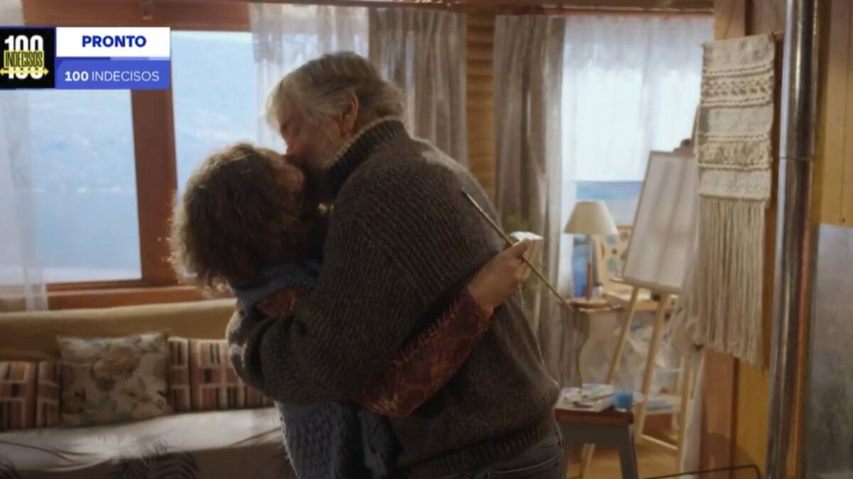 Luchito los sorprendió: Baltazar y Cristina protagonizaron romántico momento en “La Ley de Baltazar”