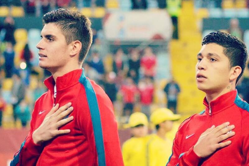 en su época con La Roja Sub 17. Créditos: Instagramn @juanjosorianof