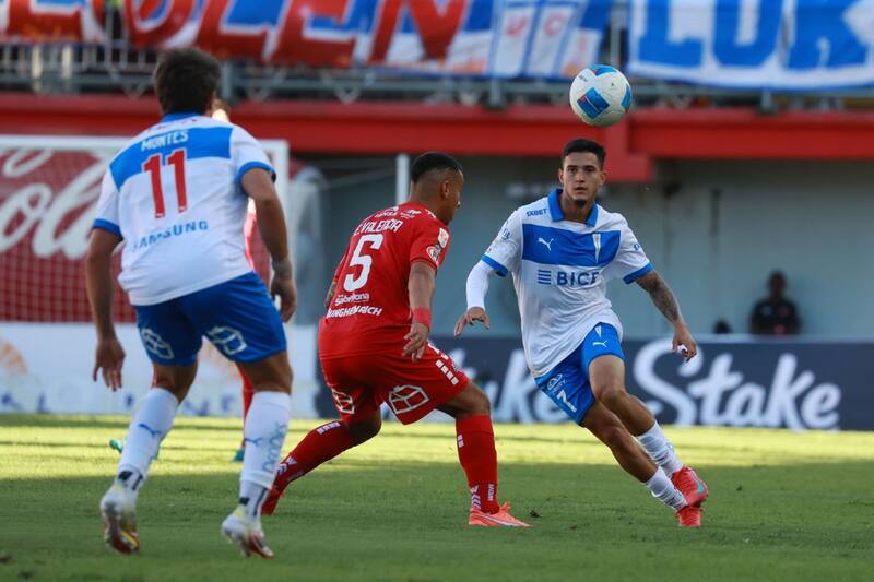 empató 1-1 como visita frente a Ñublense. Foto: Agencia Atón.
