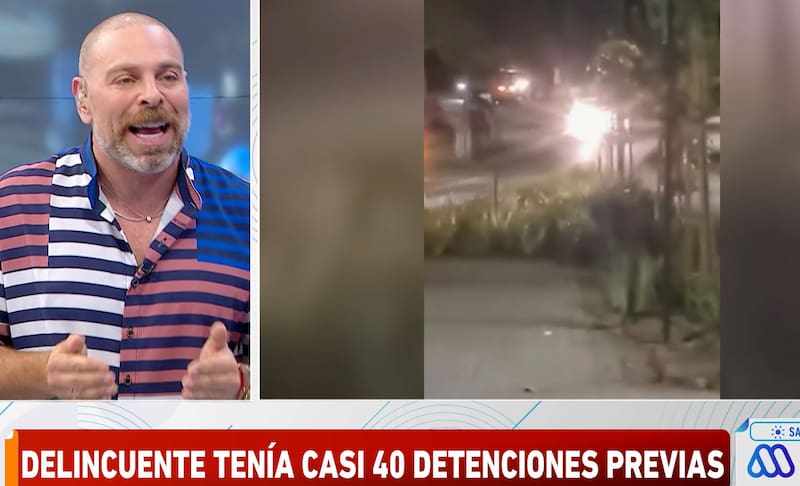 José Antonio Neme lanzó descargo contra violento delincuente. Créditos: Captura Mega