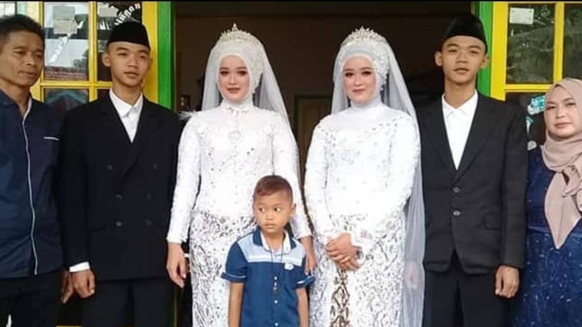 Gemelos se casaron con gemelas y se fueron a vivir todos juntos: "A veces nos confundimos"