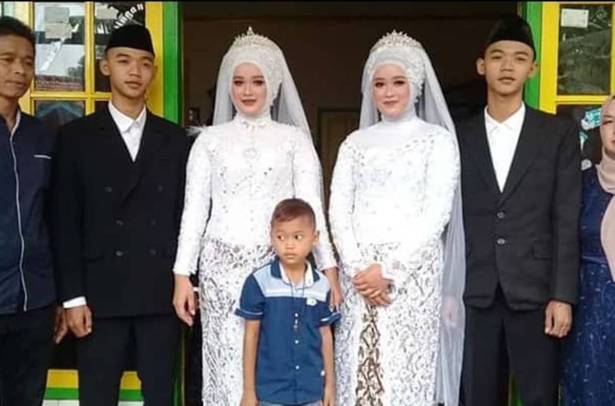 Gemelos se casaron con gemelas y se fueron a vivir todos juntos: "A veces nos confundimos"