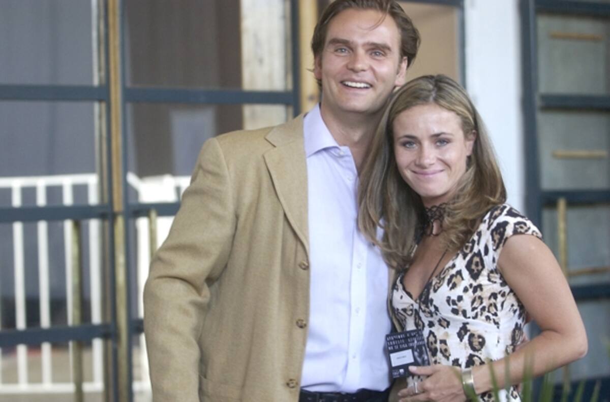 Amaya Forch y Amaro Gómez-Pablos se unieron por sus hijos: El animador se disfrazó de Viejito Pascuero