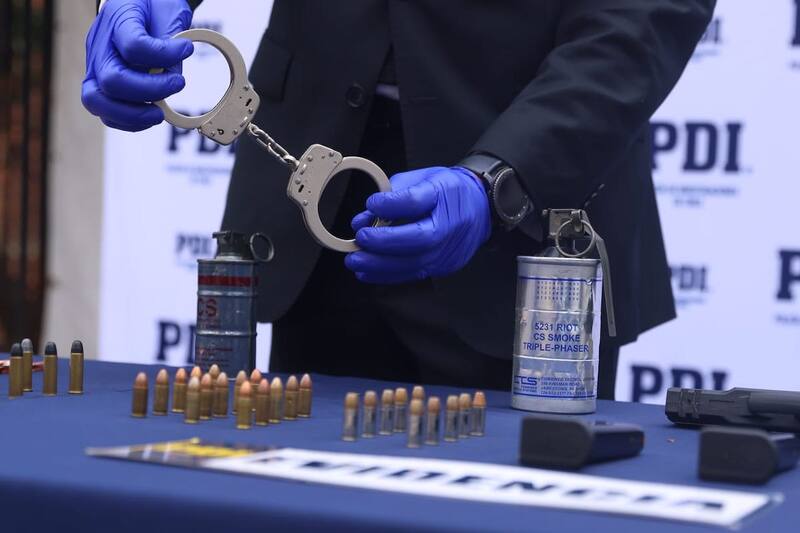 En el allanamiento en las casas de los detenidos se encontraron armas y dinero.