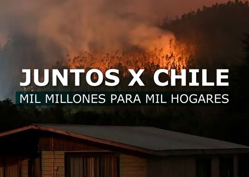 Revisa cómo colaborar en la campaña "Juntos por Chile".