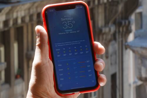 Los termómetros podrían alcanzar los 34 °C en las próximas jornadas.