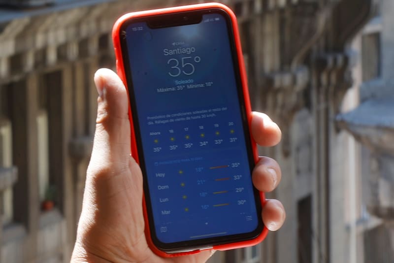 Los termómetros podrían alcanzar los 34 °C en las próximas jornadas.