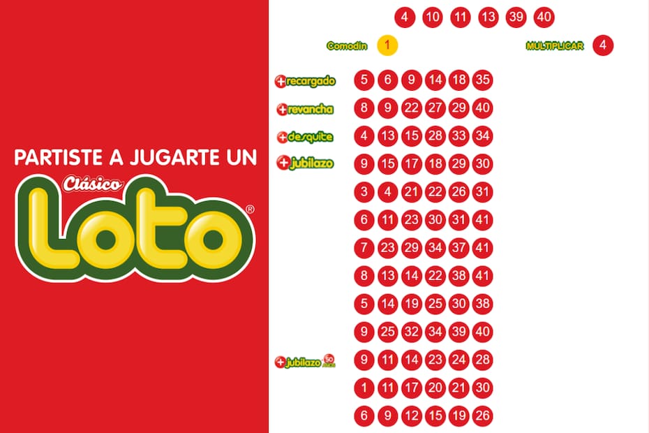 Estos fueron los números ganadores del domingo 19 de enero.