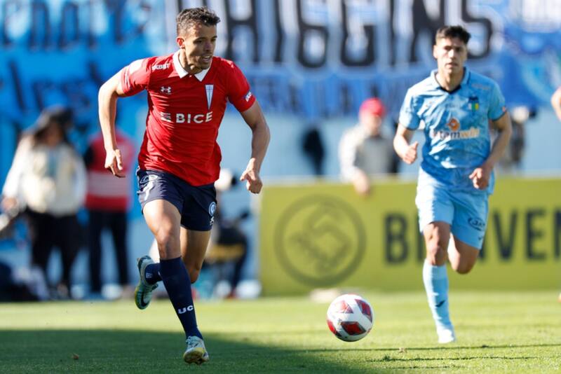 Franco di Santo marcó dos goles en su paso por los cruzados (Foto: Photosport)