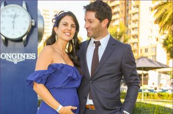 "Familia completa": Cristián Arriagada y María Cecilia Gutiérrez desatan la ternura con especial fotografía