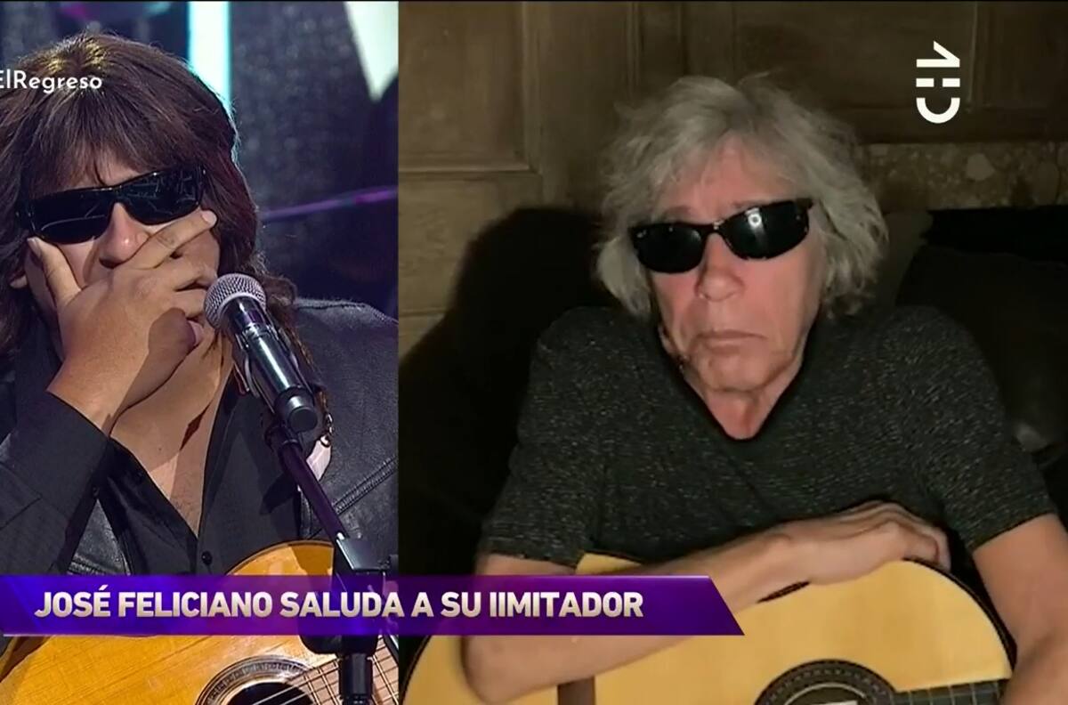 “La mejor imitación que yo he escuchado”: Gracias a Myriam Hernández, José Feliciano sorprendió y emocionó a su imitador en “Yo Soy”