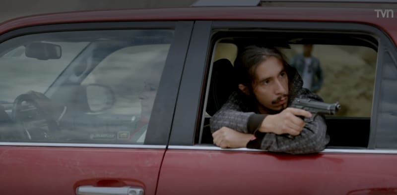 Recreación de la muerte del "Cangri" en "Enigma".