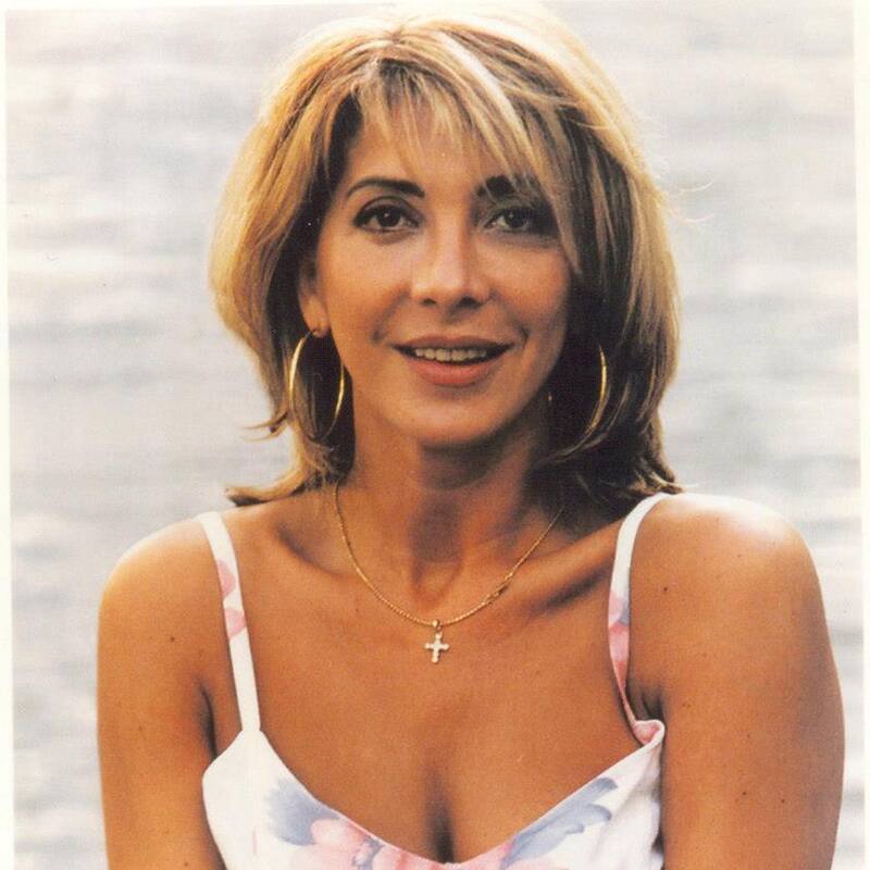 Cristina Tocco hace algunos años