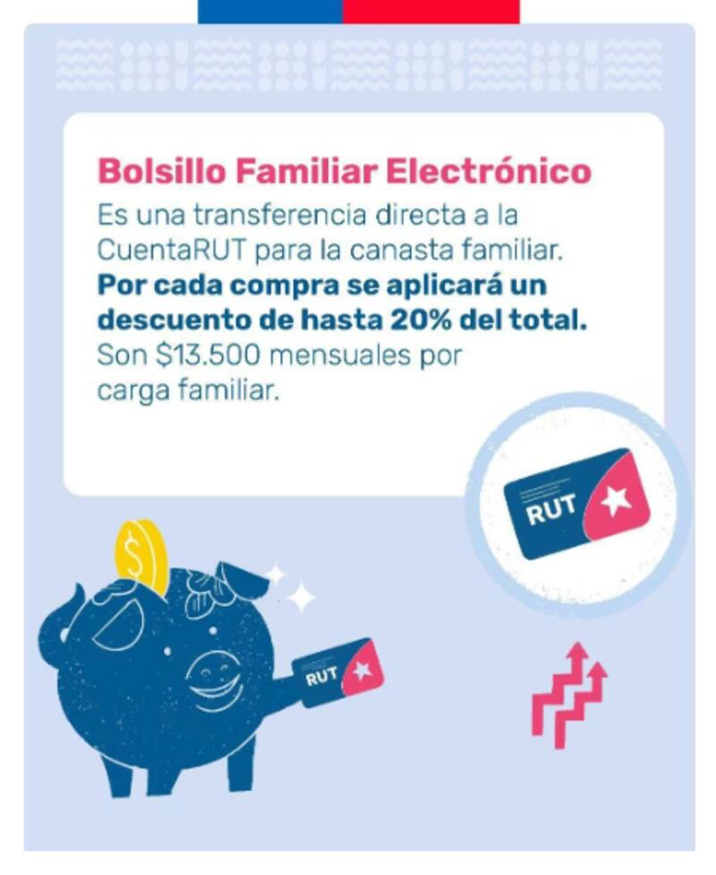 De esta forma podrás utilizar tu dinero. Créditos: Chile Atiende.