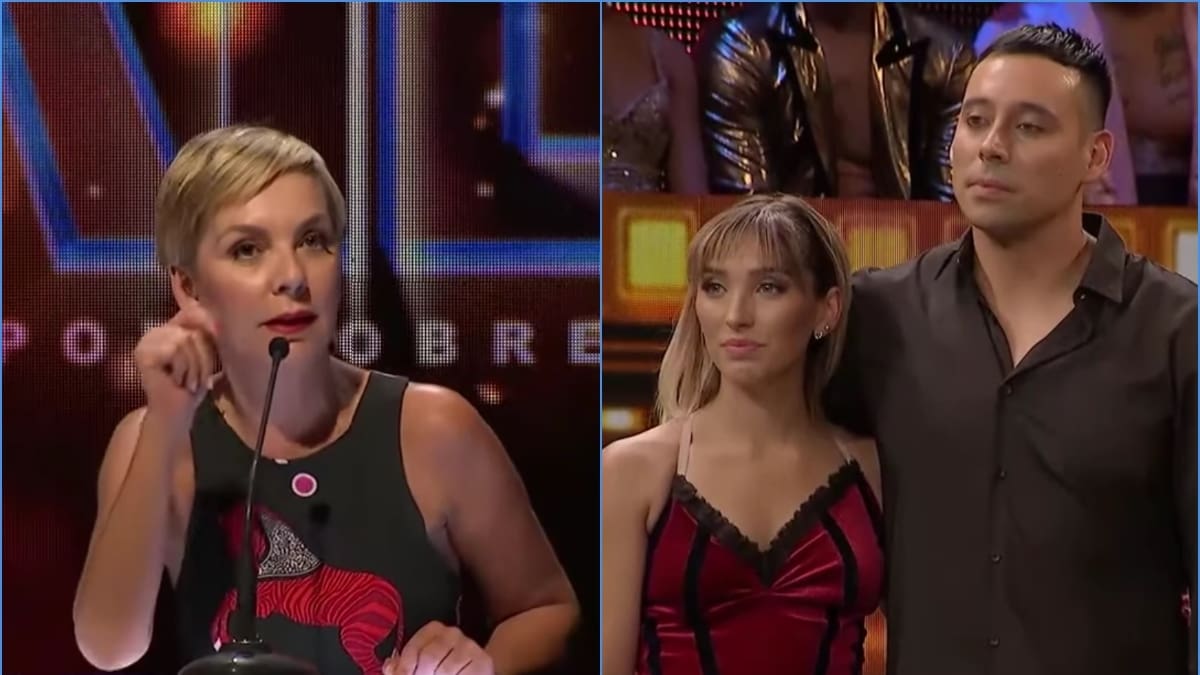 "Casi se desnucó aquí": Fran García Huidobro lanzó duras críticas contra Piamaría Silva por su vestuario en "Aquí se baila"