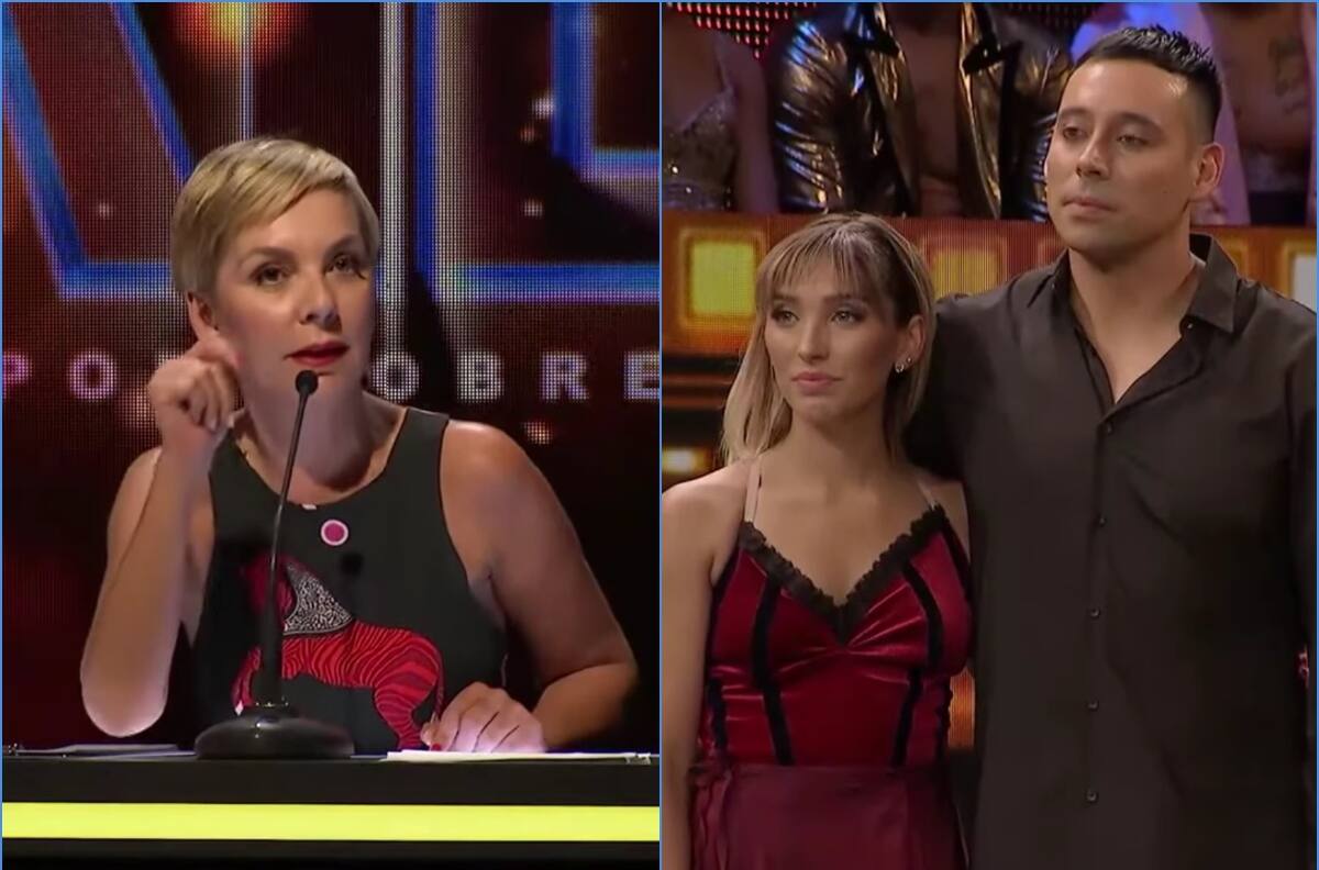 "Casi se desnucó aquí": Fran García Huidobro lanzó duras críticas contra Piamaría Silva por su vestuario en "Aquí se baila"