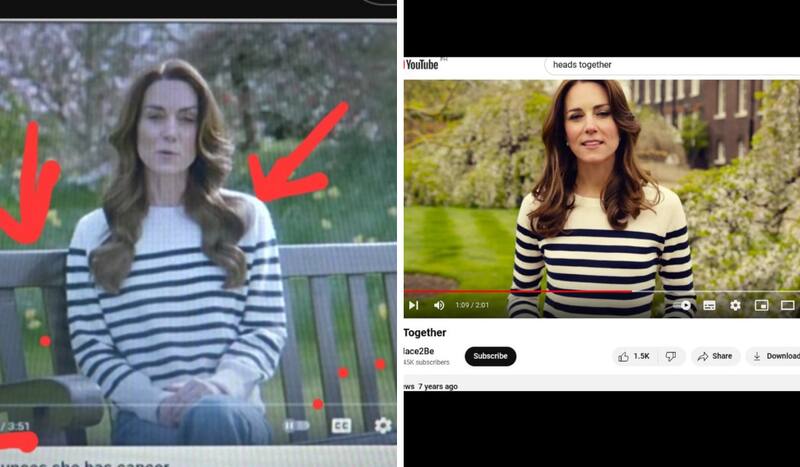 Kate Middleton usó el mismo suéter que hace años atrás.