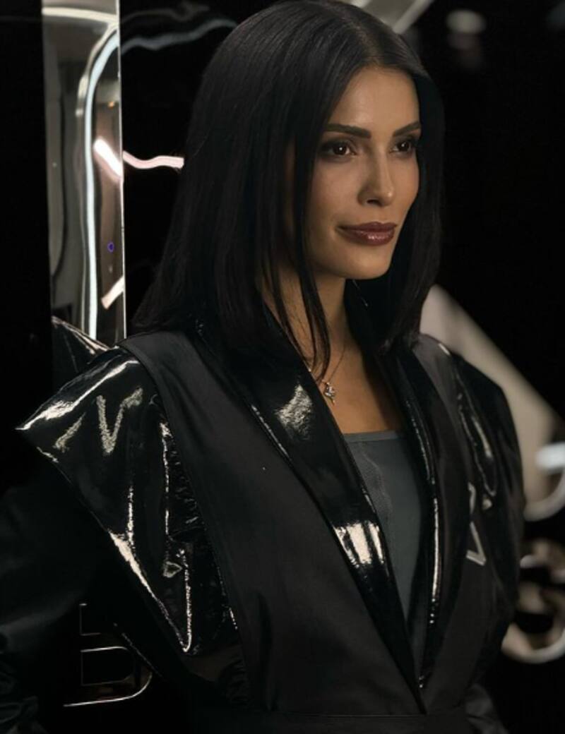 Constanza Capelli con su nuevo look.