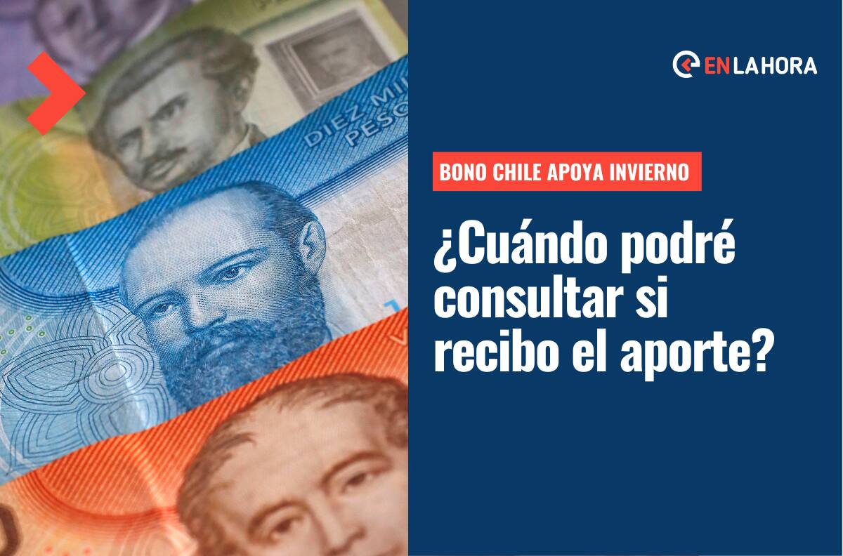 Bono Chile Apoya de Invierno: Esta es la fecha en la que podrás consultar con tu RUT si saliste beneficiario