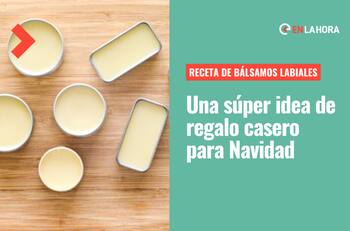 Receta: Cómo hacer bálsamos de labios para regalar en Navidad