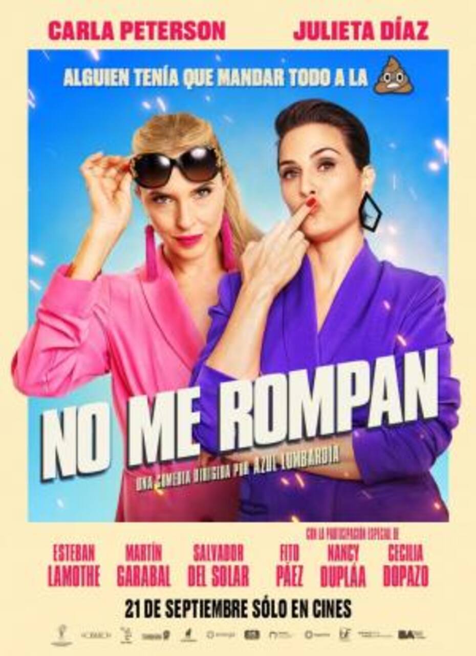 Afiche de "No me rompan".