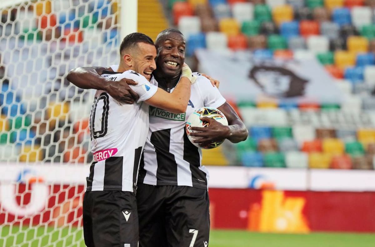 Udinese le ahogó el grito de campeón a la Juventus en la Serie A