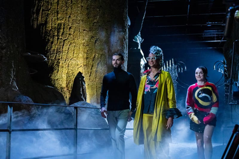 se graba en los estudios de las películas