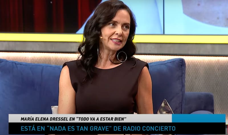 María Elena Dressel habló de su pasada relación con Humberto Sichel.