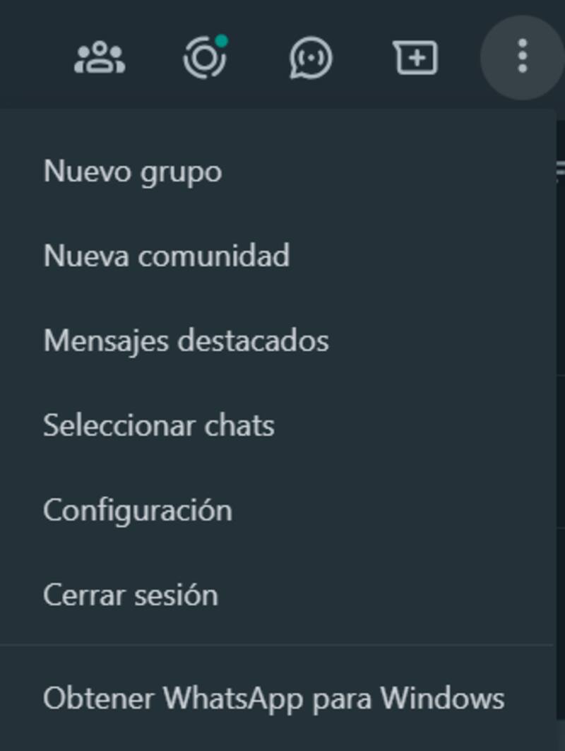 Hay que ir a donde dice "Configuración".