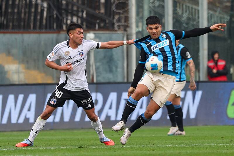 reprobó en su reestreno con Colo Colo. Foto: Felipe Escobedo.
