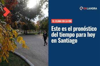 El tiempo en Santiago: Revisa cómo estará el clima el domingo 15 de mayo en la capital