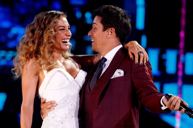 durante la primera noche de la 59 versión del Festival de la Canción de Viña del Mar 2018.