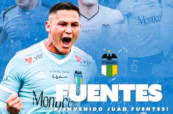 Se olvida de la UC: Juan Fuentes firmó por O'Higgins y vivirá su segunda etapa en Rancagua