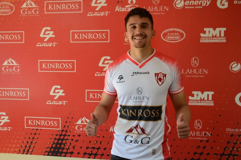 Luca Pontigo jugó en Deportes Copiapó durante la temporada 2023.