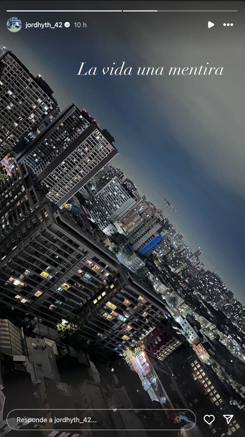 El mensaje de Jordhy Thompson en redes sociales