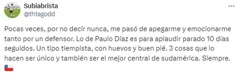 Es considerado el mejor central de Sudamérica