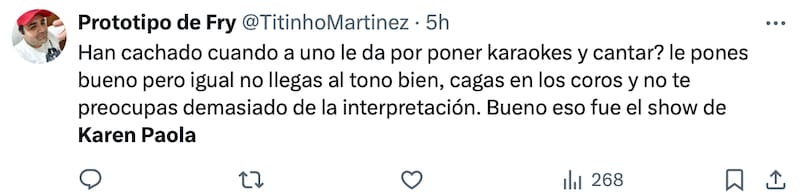 La cantante dejó diversas reacciones tras show en Las Condes.