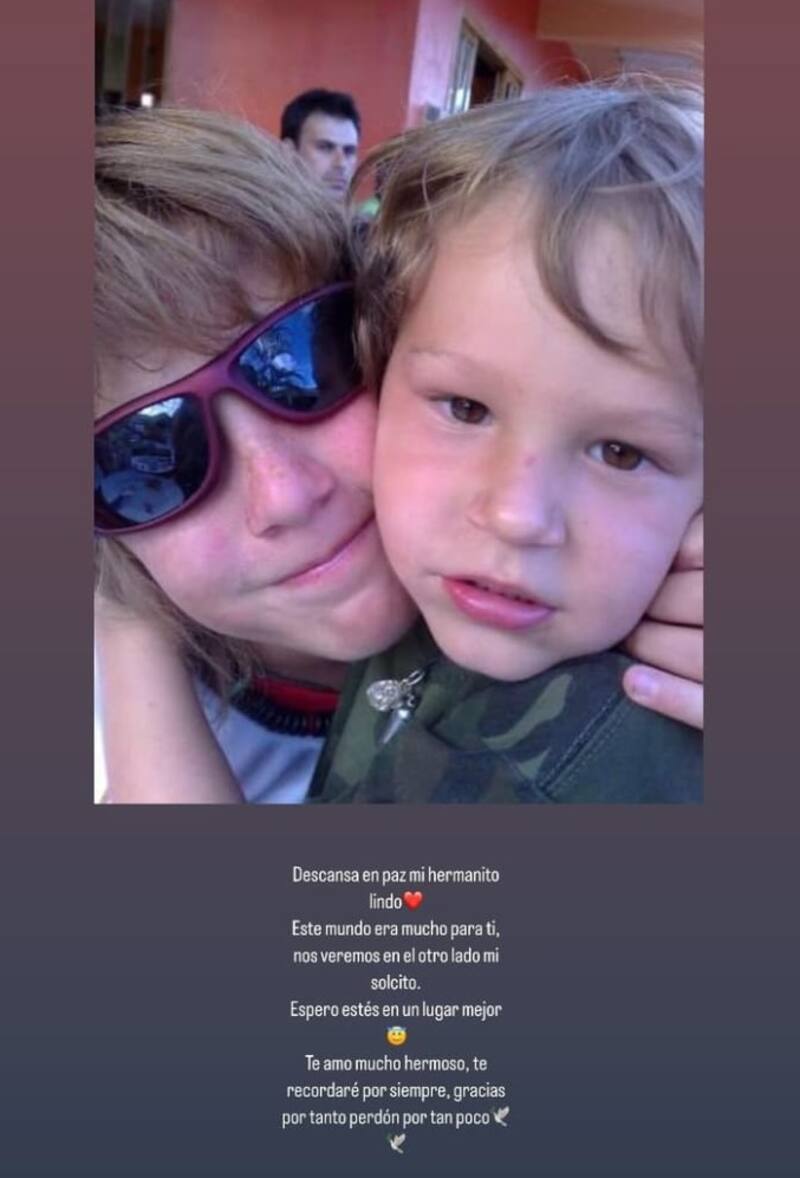 León Reyes dedica emotivo mensaje a su hermano. Créditos: Instagram