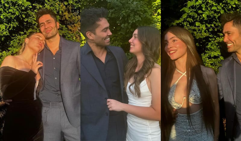 Luis Jiménez y sus hijas.