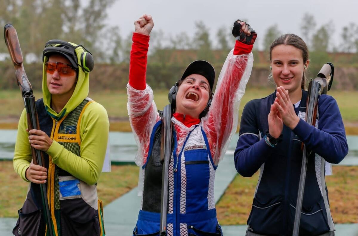 Otro oro para Chile: volvió del retiro y logró un bicampeonato en la categoría Trap en los Juegos Suramericanos