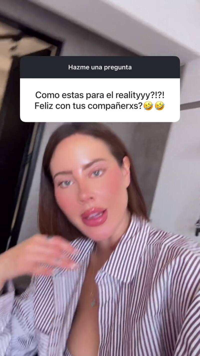 La chica reality contestó a una duda de un seguidor. Créditos:@Lamichelson11.