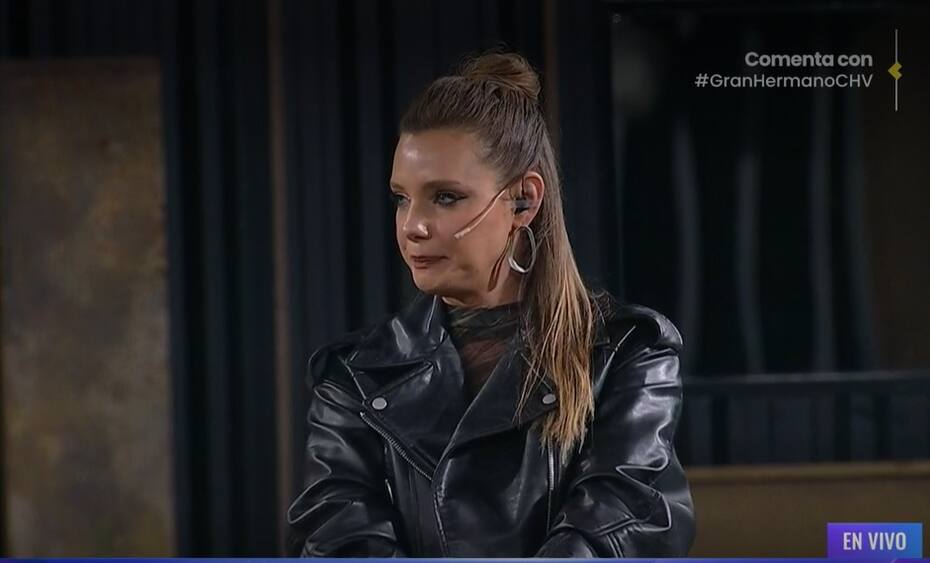 Emilia Daiber en "Gran Hermano". Créditos: Pantallazo CHV